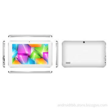 White DuaL core Android 4.2.2 Digital TV tablet 7 Inch with